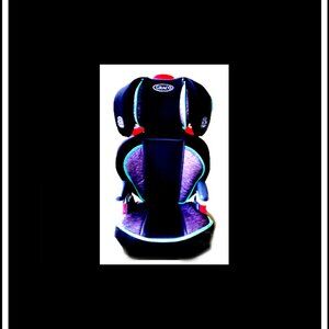 Graco Height-Adjustable Head Highback Booster Baby Car Seat